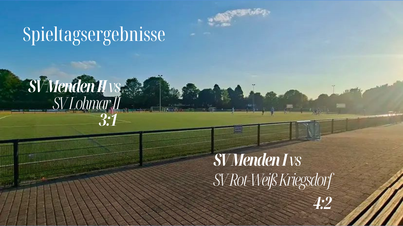 Spieltagsergebnisse 