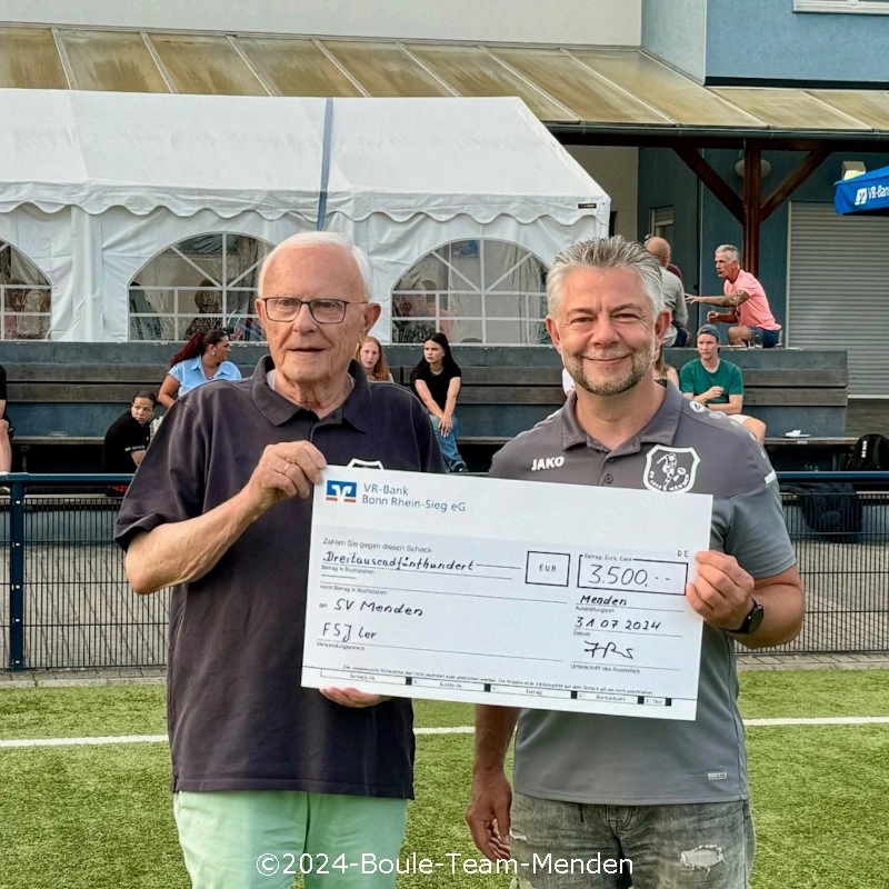 (vl.) Werner Janßen und Frank Wildermuth Bild: (vl.) Werner Janßen und Frank Wildermuth