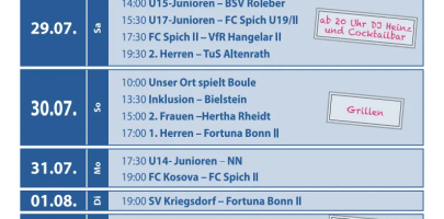 Die Sportwoche 2023 im Überblick