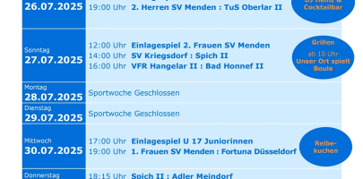 Sportwoche 2025